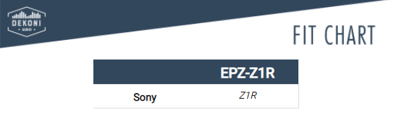 Đệm Pad Dekoni Audio EPZ-Z1R-FNSK