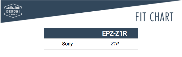 Đệm Pad Dekoni Audio EPZ-Z1R-HYB